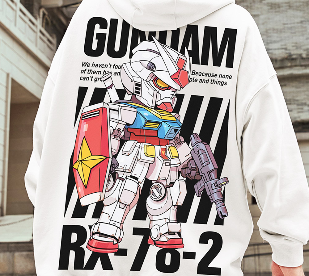 Gundam Hoodie Japanese Shirt