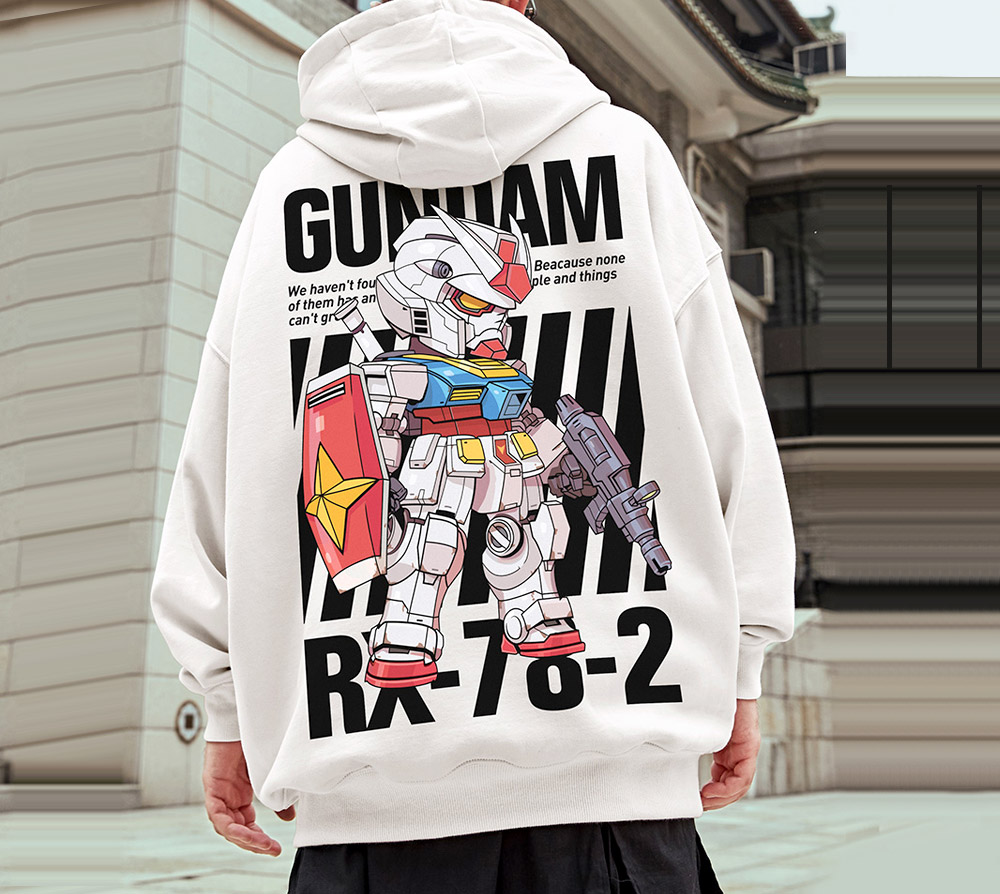 Gundam Hoodie Japanese Anime Shirt