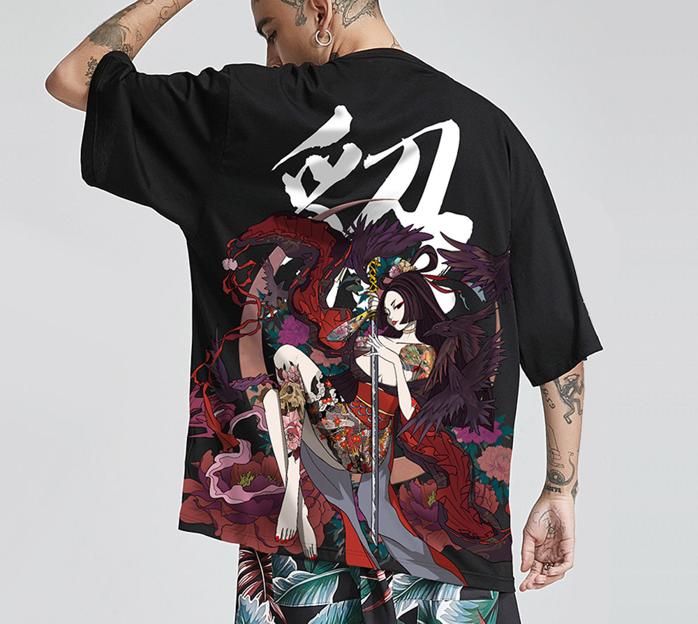 Japanese Print T-Shirt