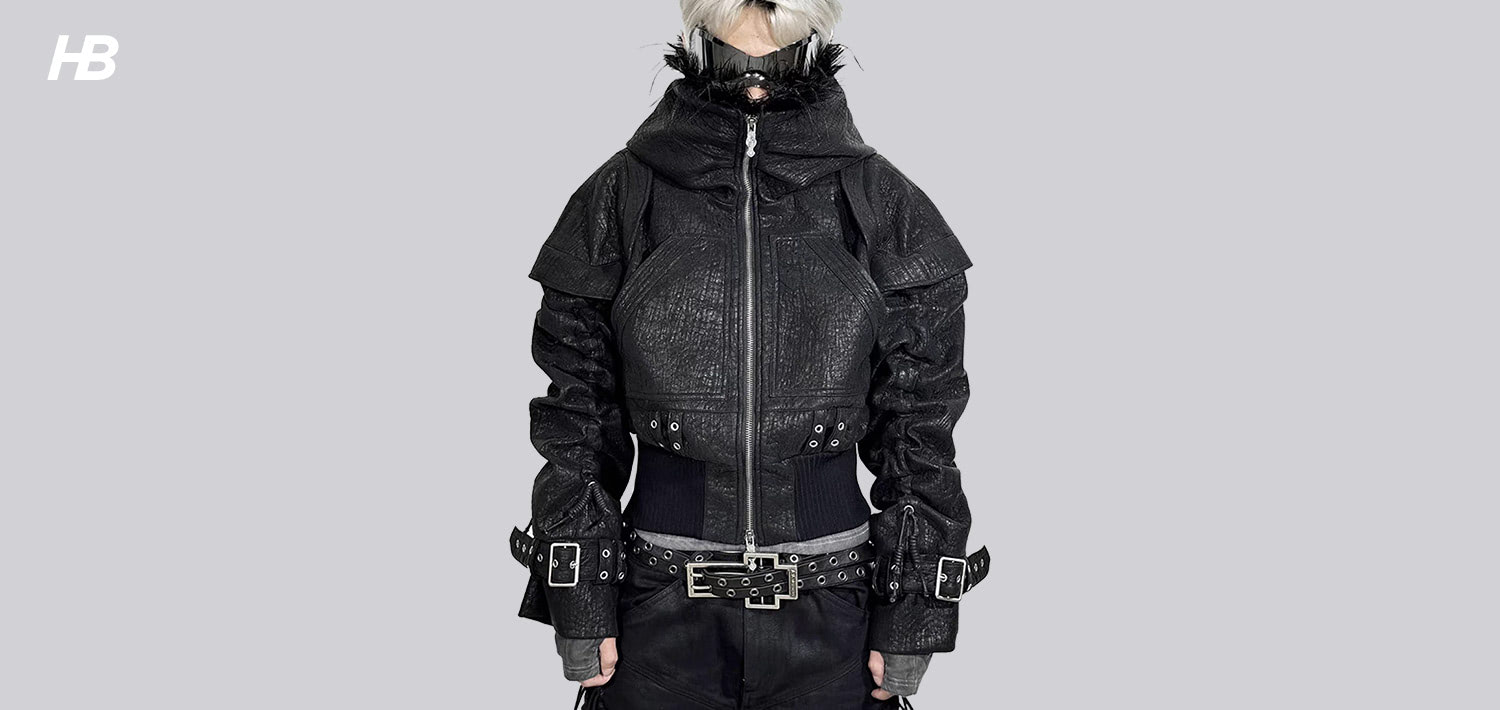 Nothingness Leather Jacket