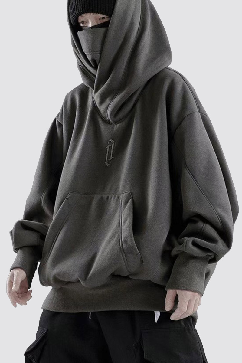 Techwear Overhead Hoodie