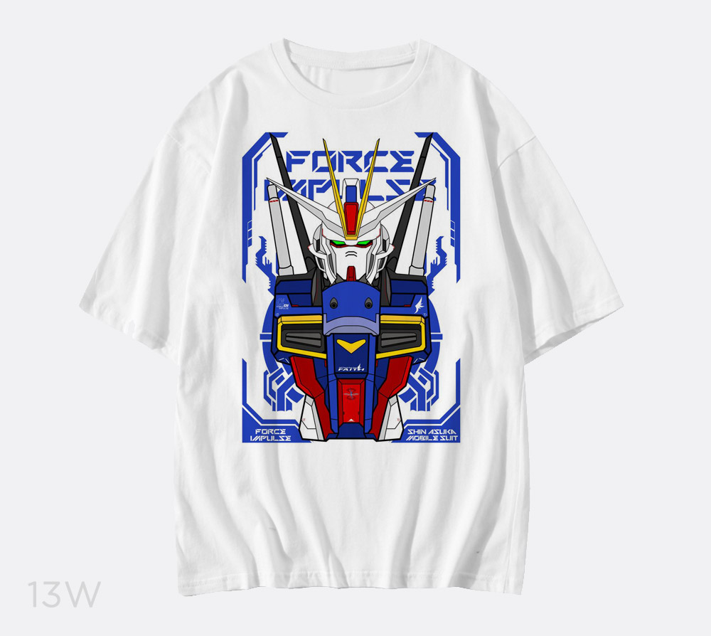 Gundam Robot Tshirt Japanese Anime