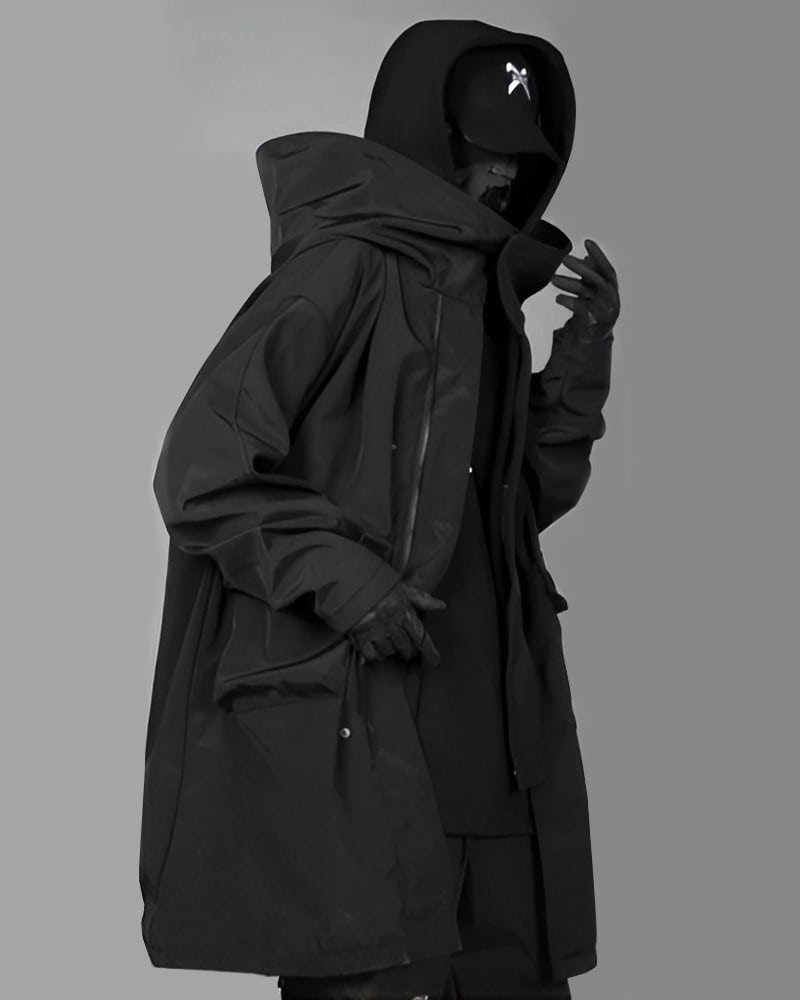 Techwear Windbreaker - Jiye Heavy Industry Techwear Windbreaker