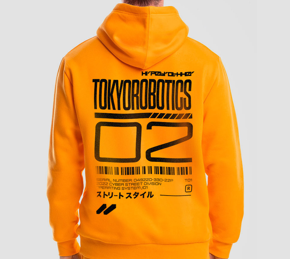 Japanese Tokyo Robotics Hoodie
