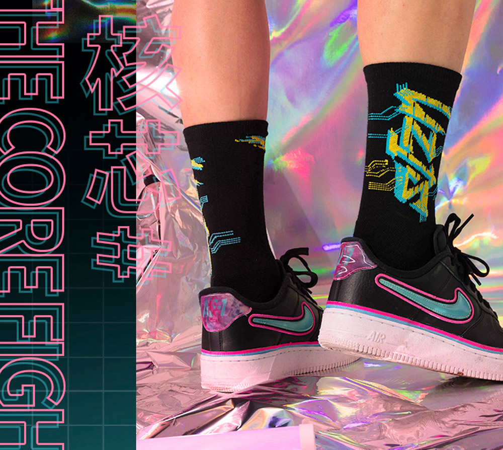 Cyberpunk Socks