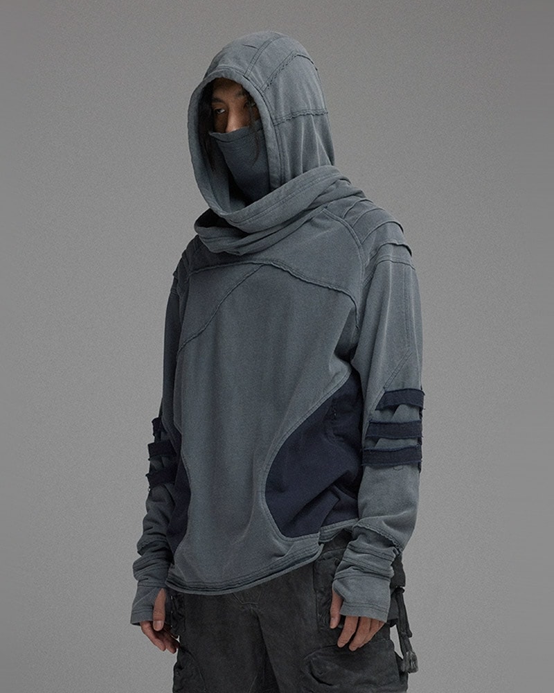 Washed Grey Hoodie