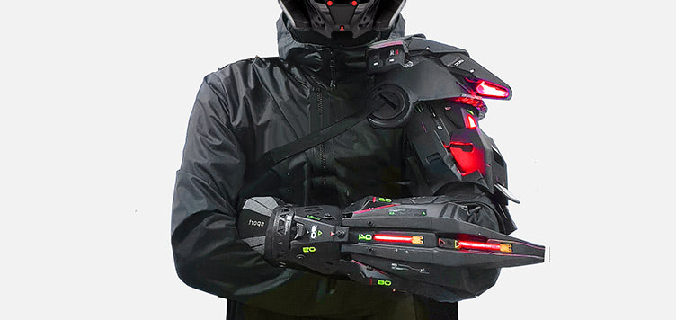 Cyberpunk Arm Armor