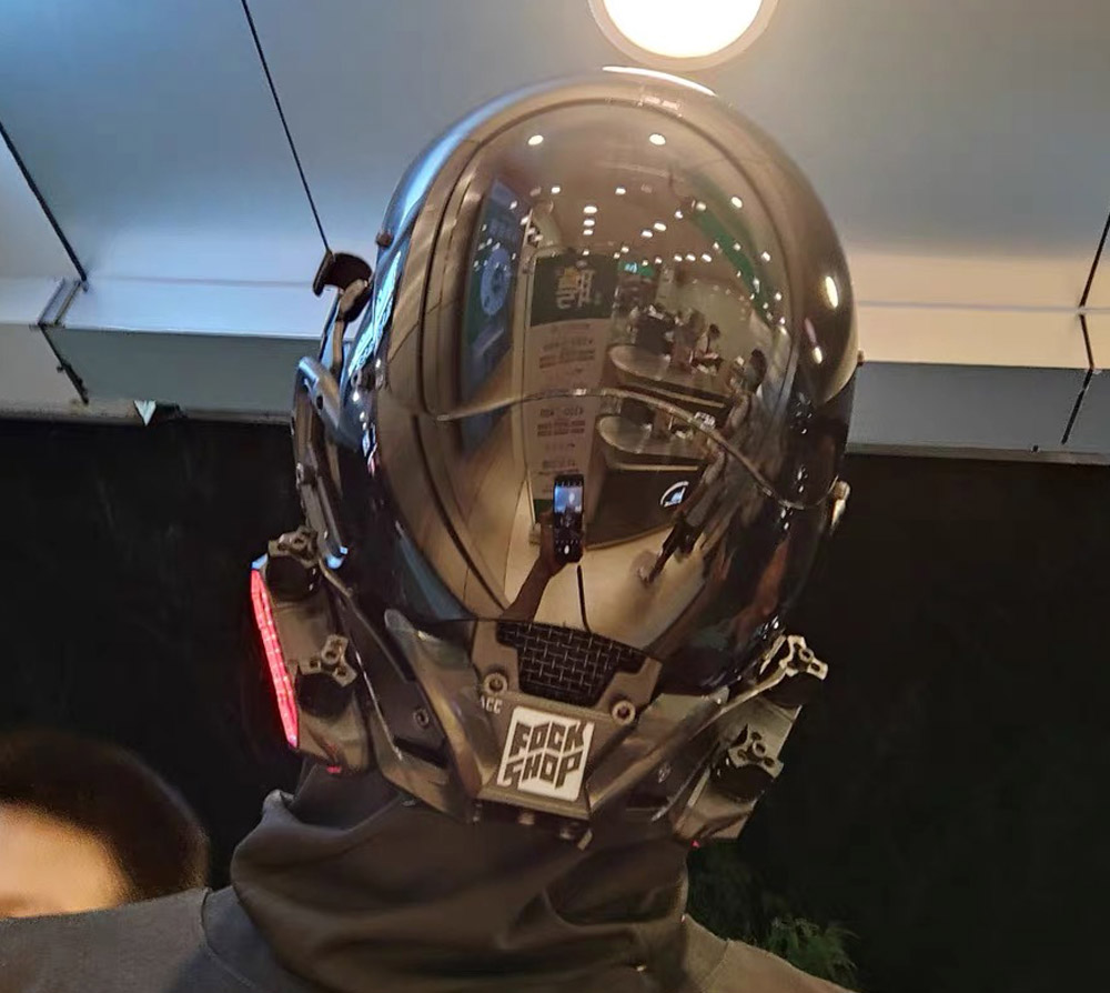 Machine56 Style Cyberpunk Helmet