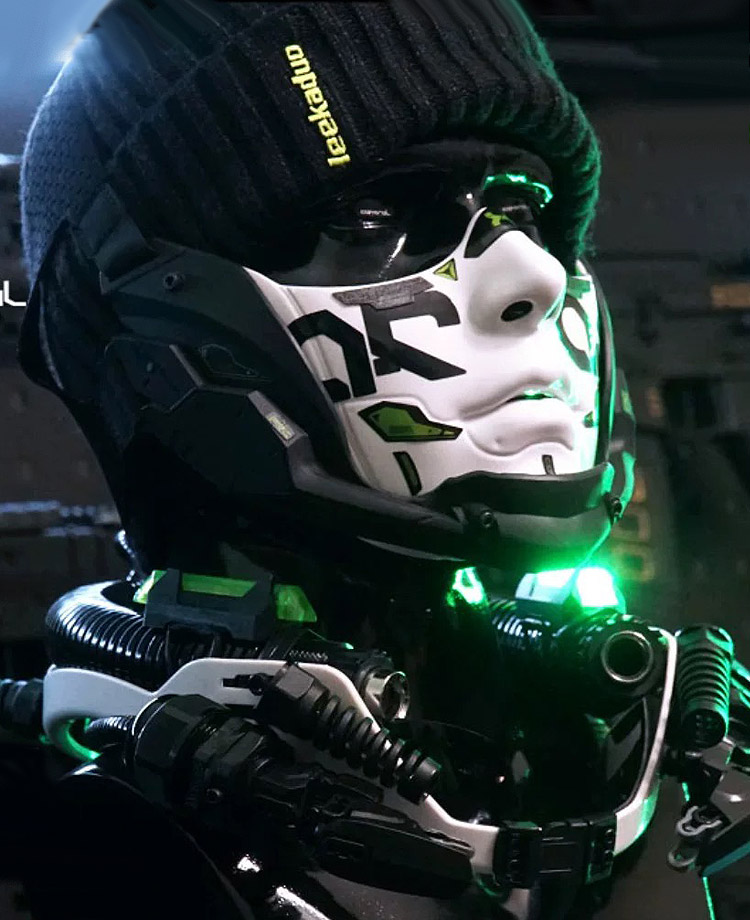 Cyberpunk Kigurumi Mask