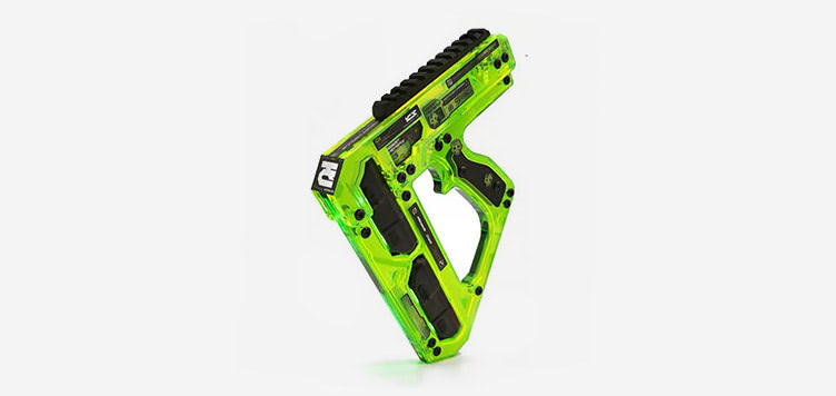 Cyberpunk LED Gun