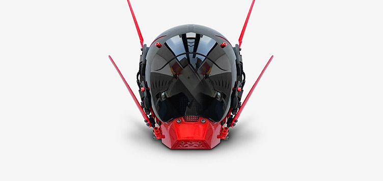 Cyberpunk Mask X1 with LED Pixel Display
