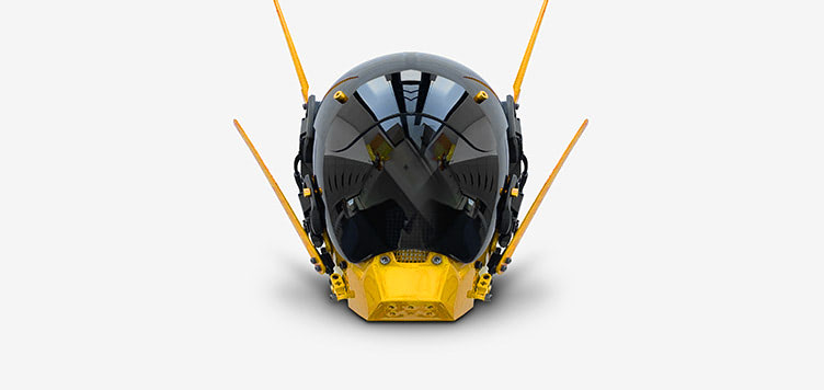 Cyberpunk Mask X1 Yellow