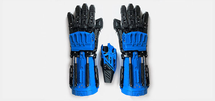 Cyberpunk Mechanical Hand Armor