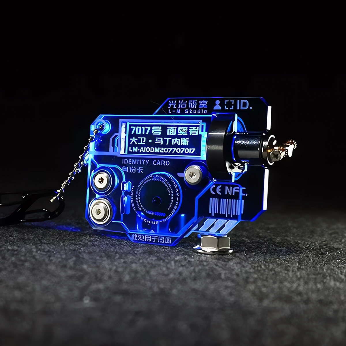 Cyberpunk NFC Pendant