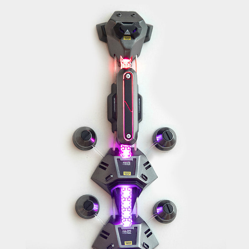 Sandevistan Cyberpunk Spine