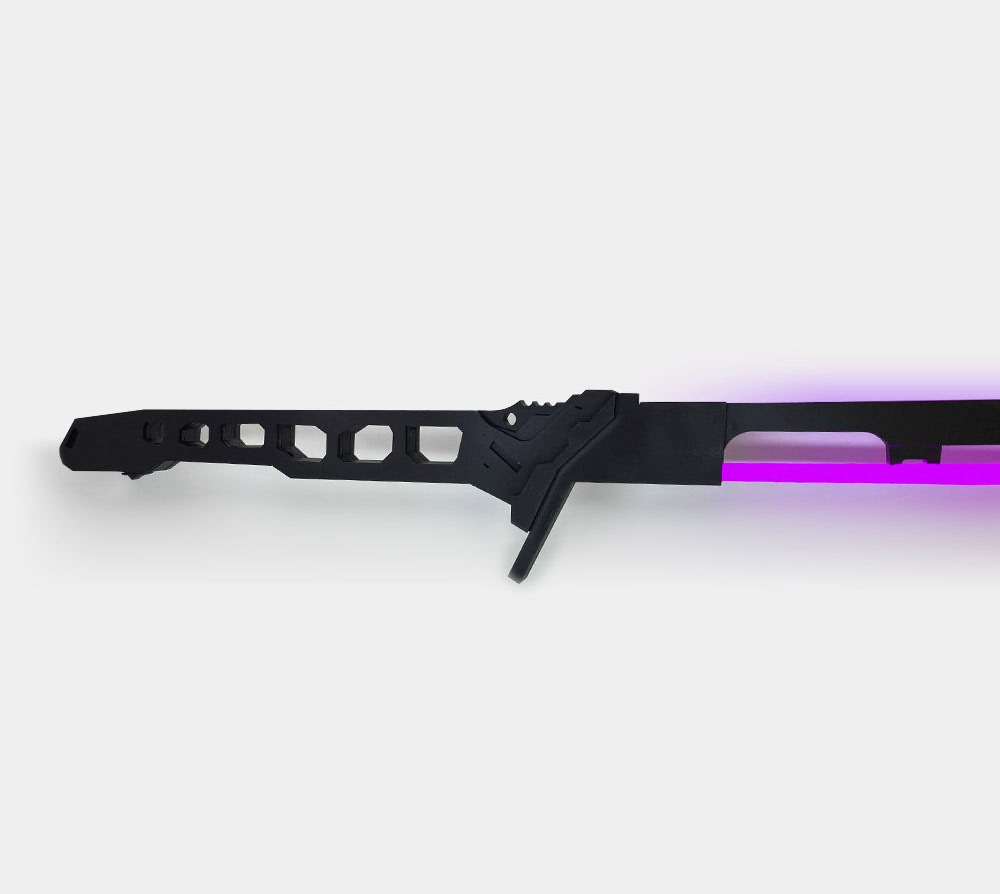 Cyberpunk Thermal Katana LED Light Blade