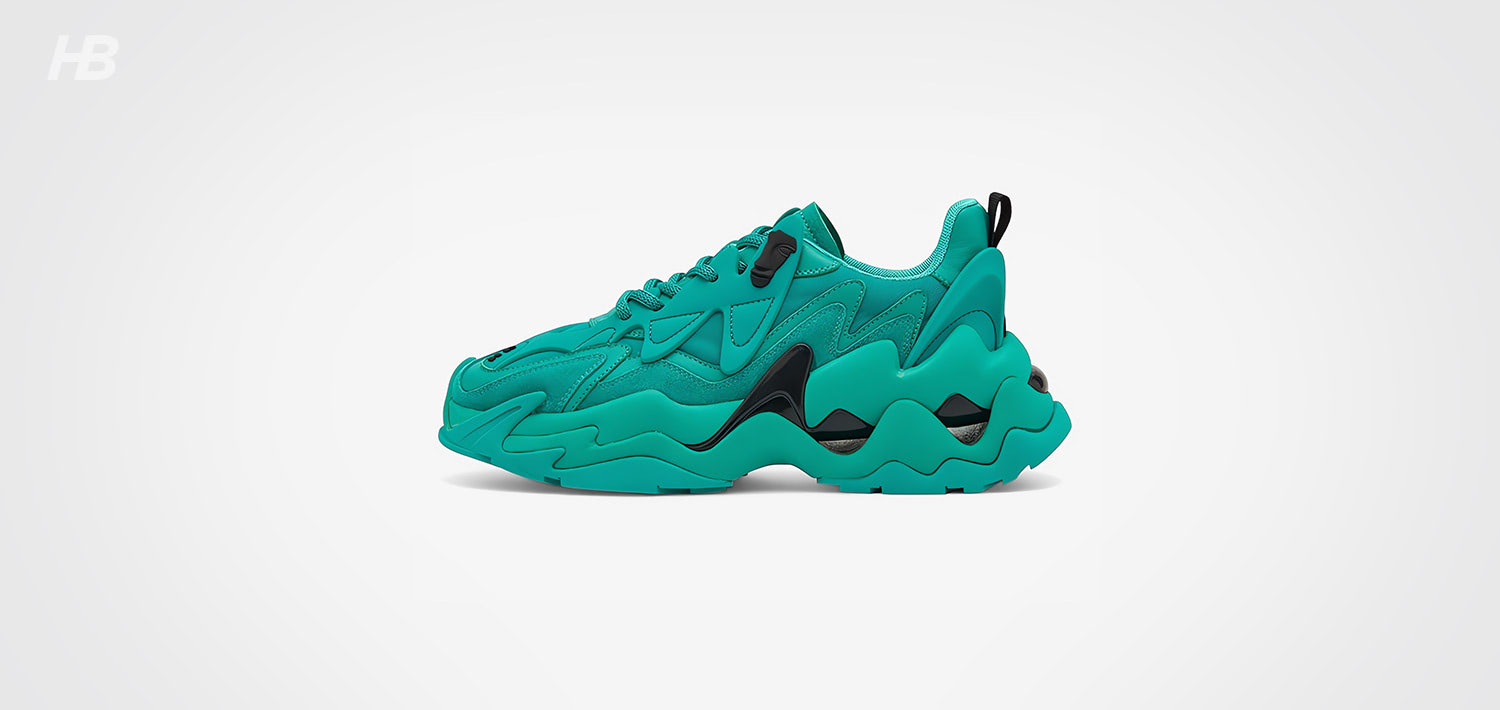 靴 SLY OPENHOLE LOWTEC SNEAKER Chaos Sneaker – Low-Top Futuristic Sneaker with Techwear
