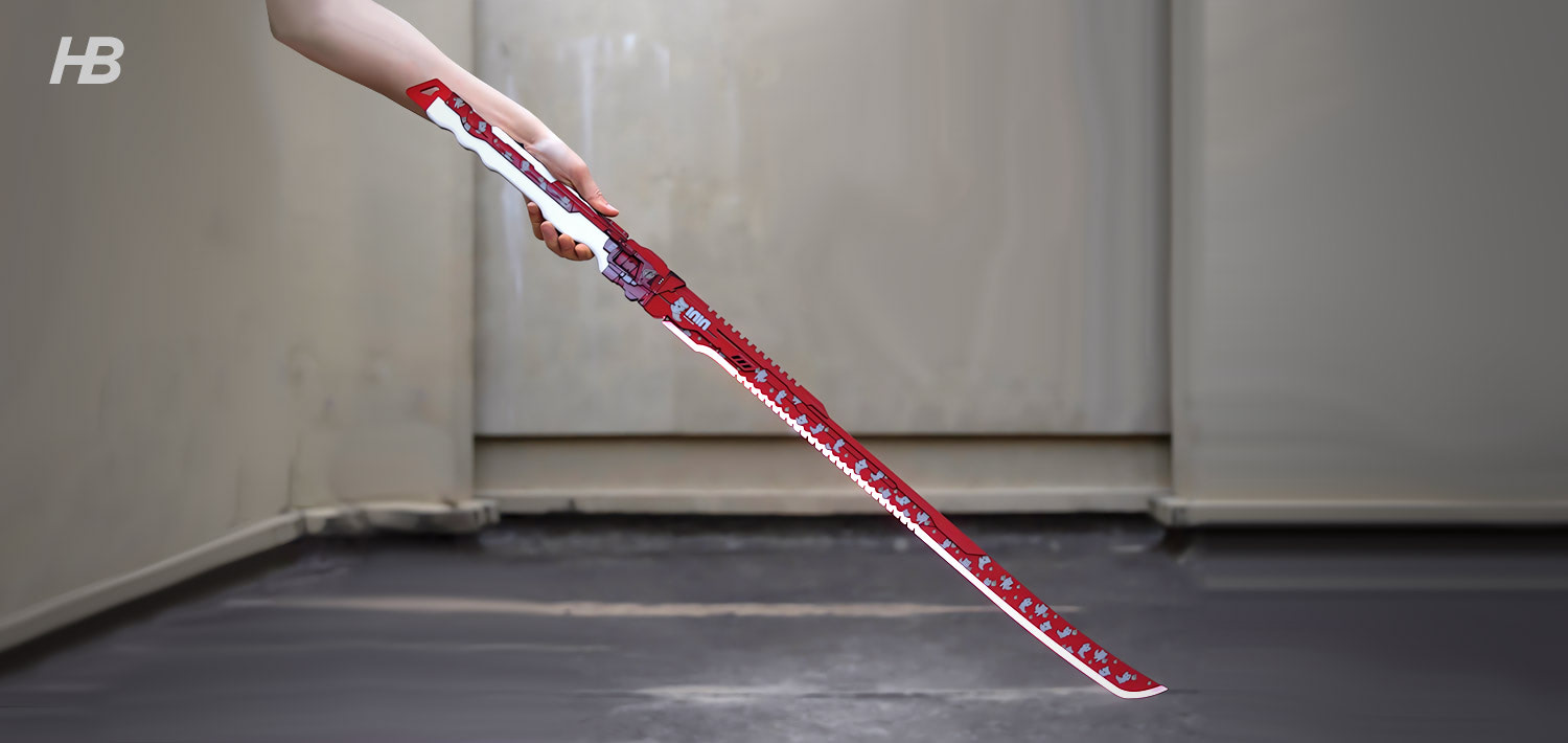 Ghostrunner Katana with LED Blade