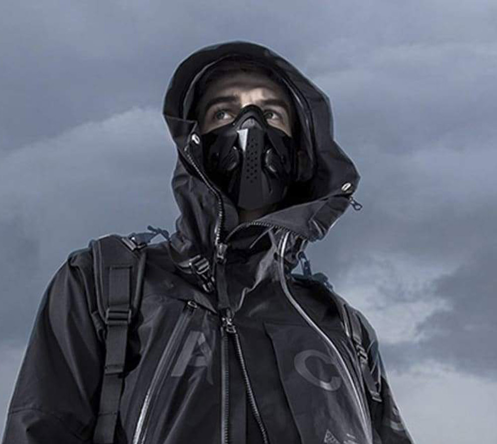 Comback X Hardmade Mask – Techwear Cyberpunk Inspired Mask for Urban Use