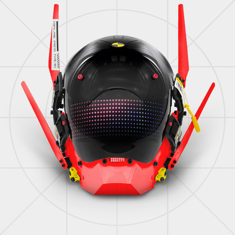 Cyberpunk Mask PROTOType 1