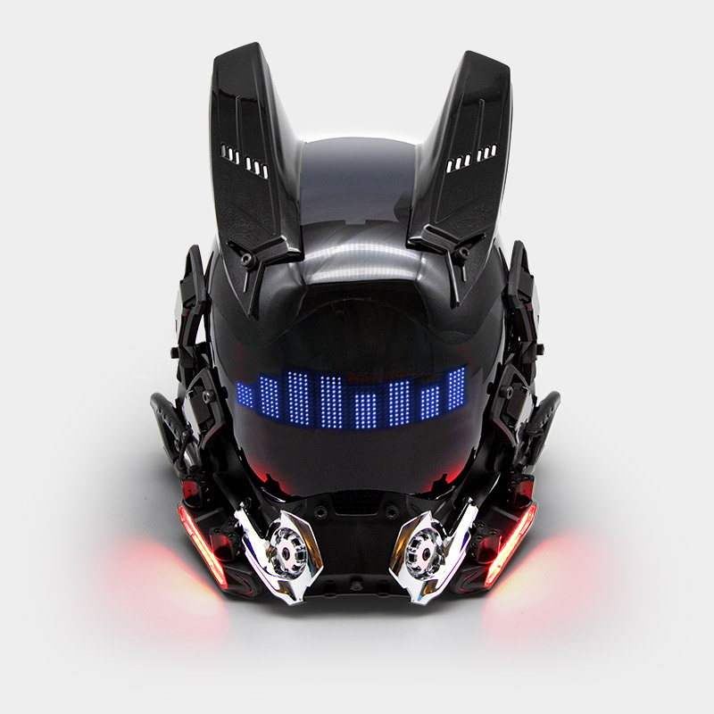 Cyberpunk Mask with LED Lights
