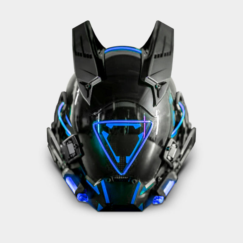 Cyberpunk Helmet with LED Lights