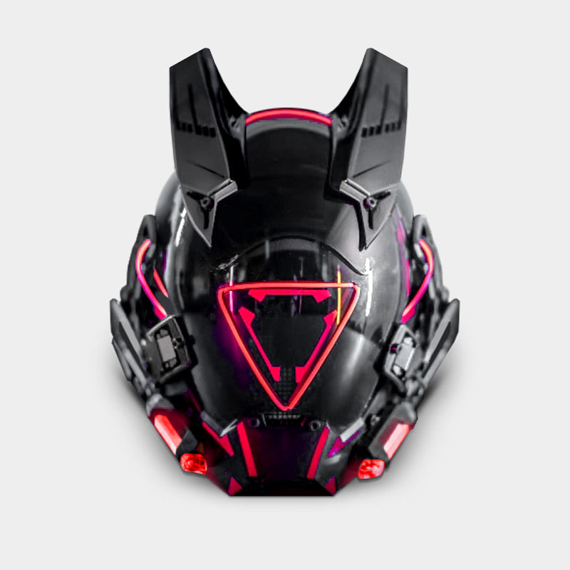Cyberpunk Helmet with LED Lights