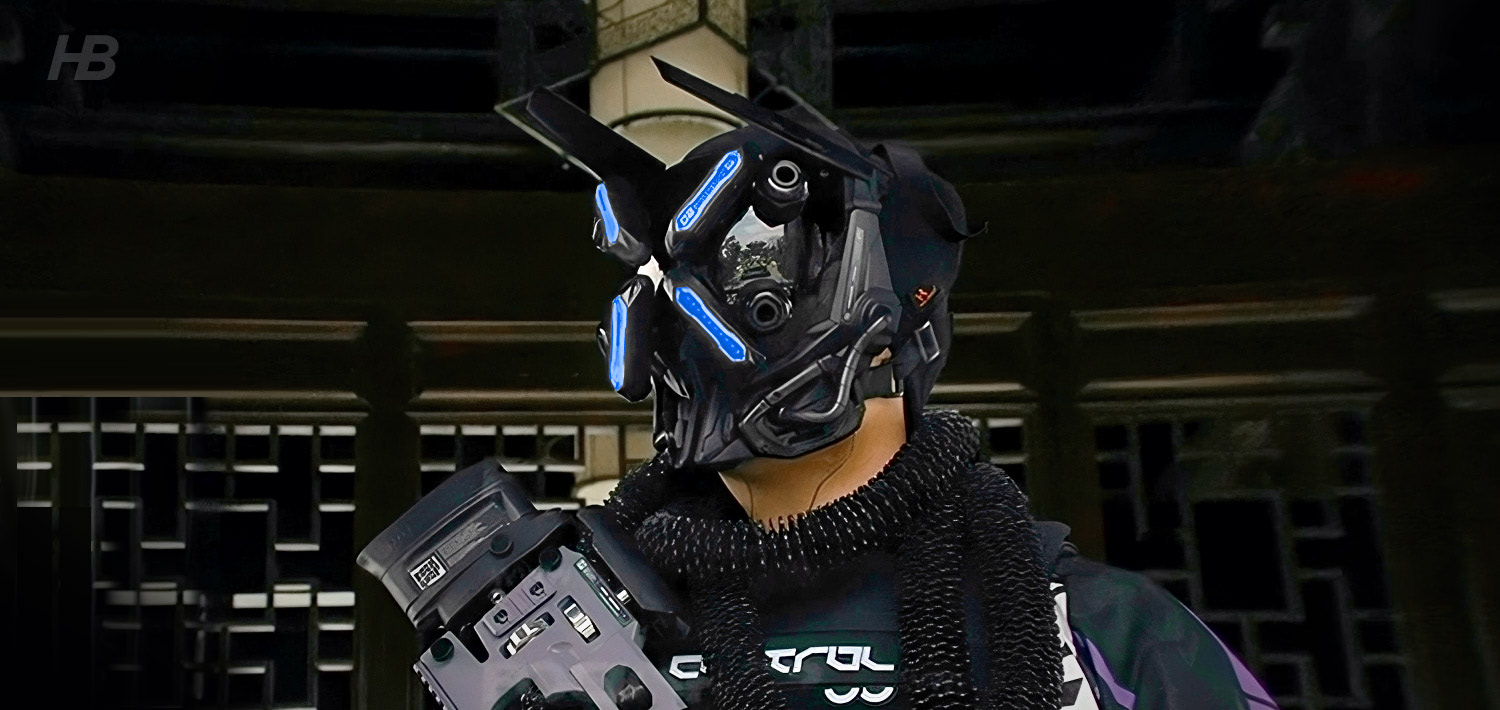 Cyberpunk Mask X