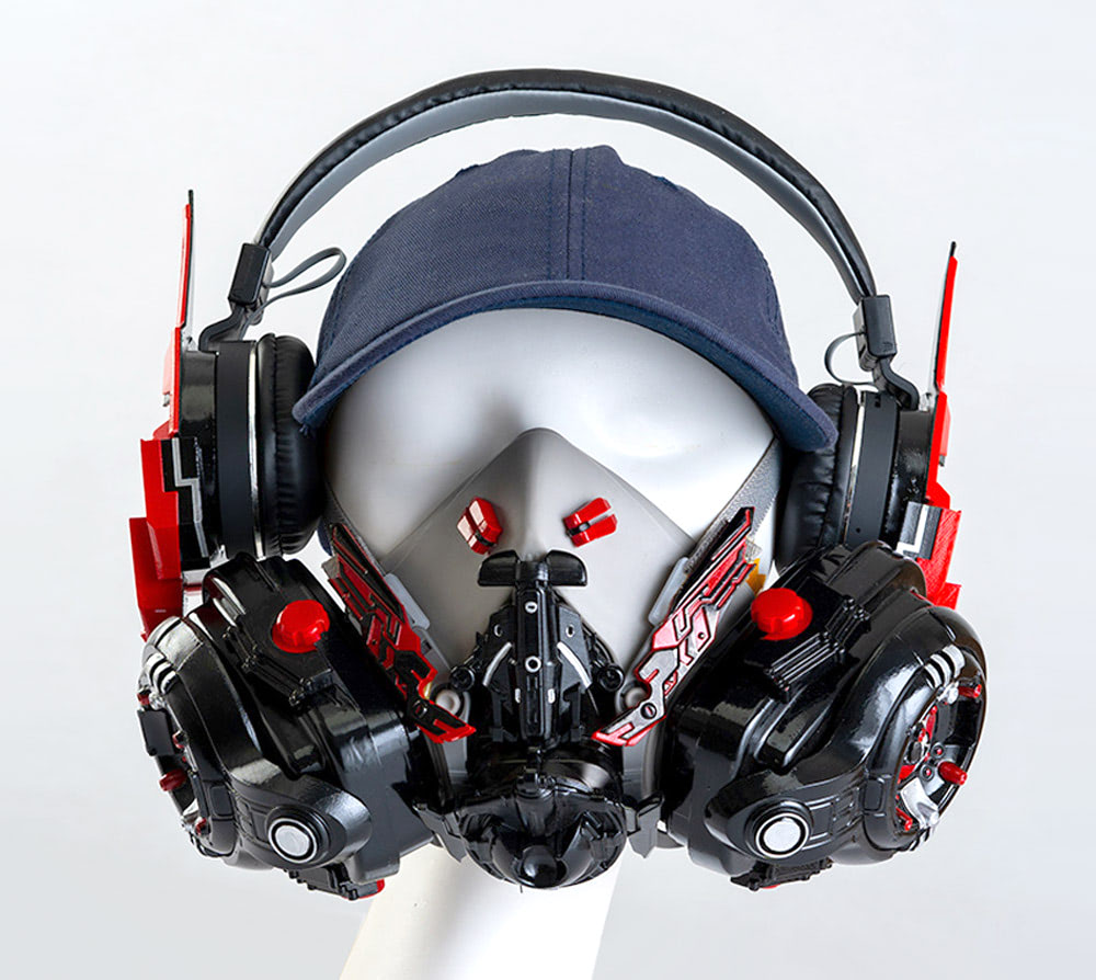 Cyberpunk Headphones Hiroto Ikeuchi