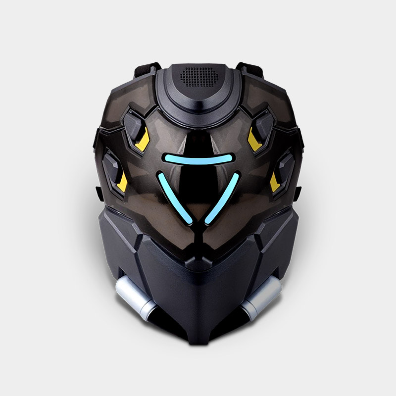Overwatch Mask with LED Lights Ana Shrike
