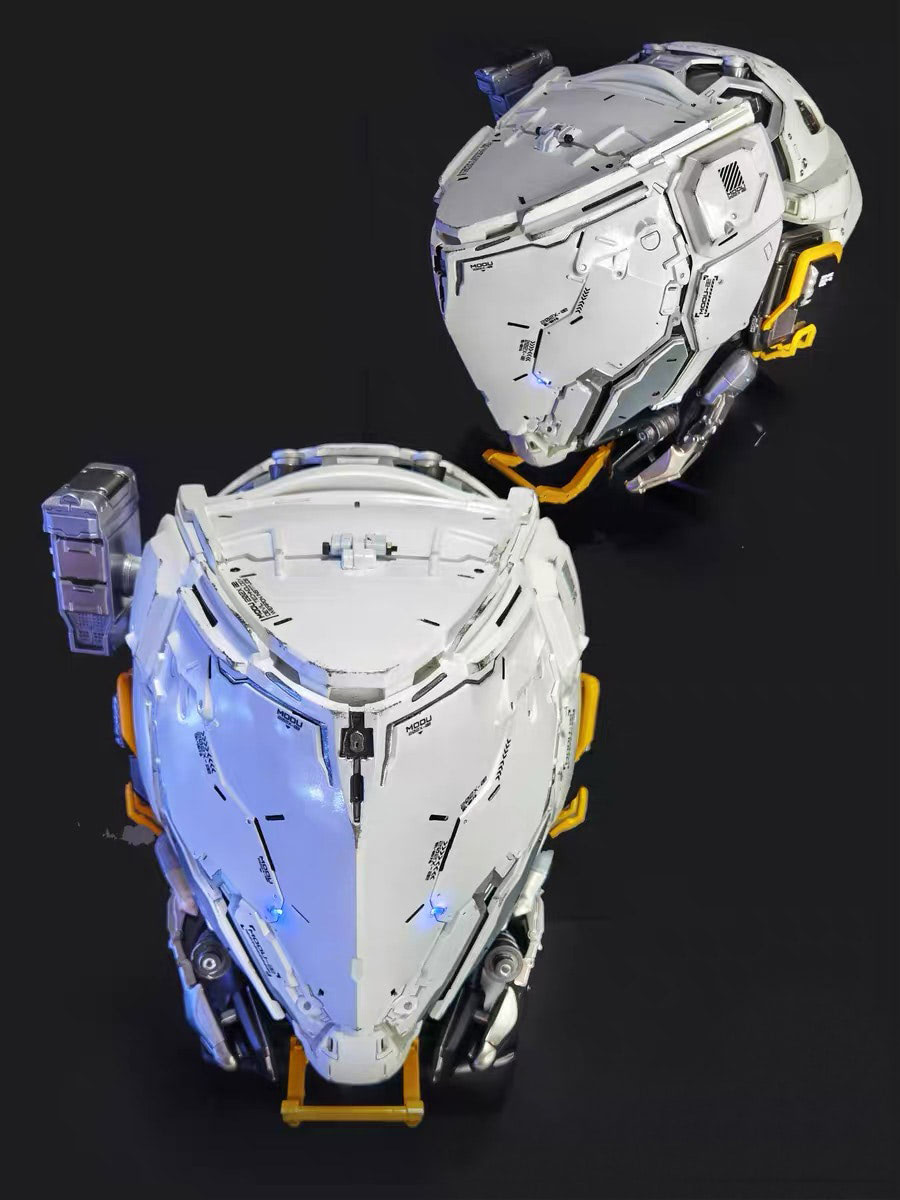 Cyberpunk Mecha Mask