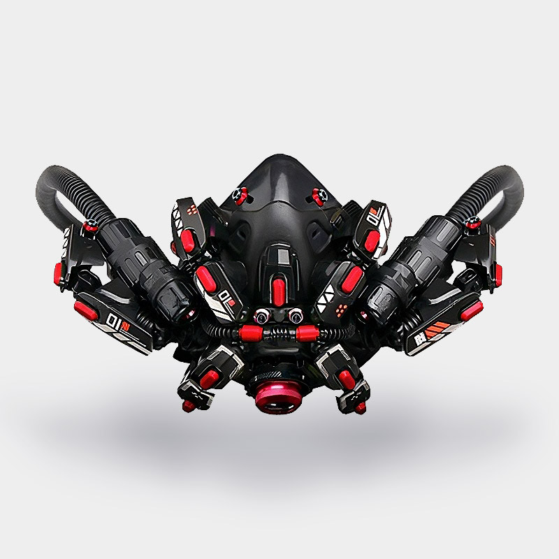 Cyberpunk Mecha Mask