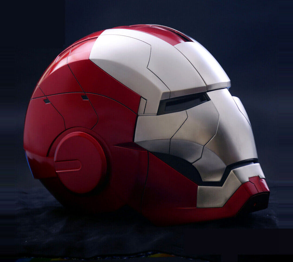 Iron Man Mask MK5 with Animatronic Face Movement