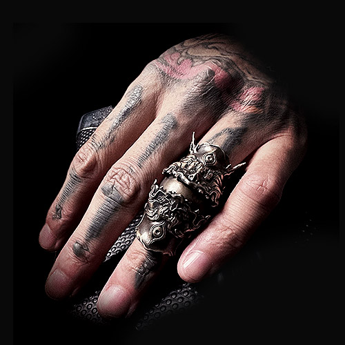 Armored Knuckle Ring