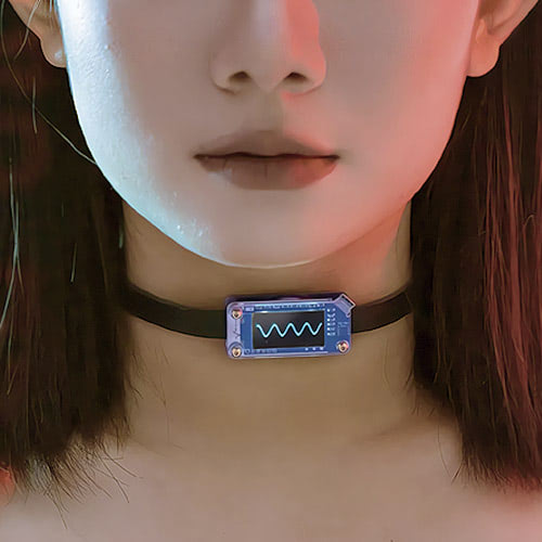 Cyberpunk LCD Collar