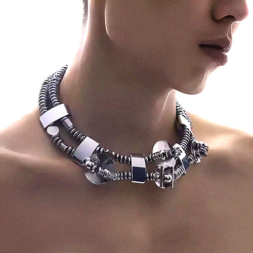 Cyberpunk Mechanical Choker