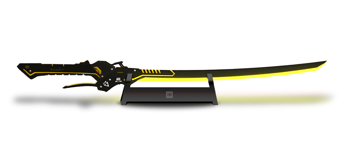 Cyberpunk Katana Sirius