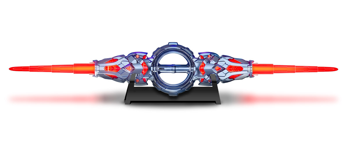 Rotating Double-Edge Sword