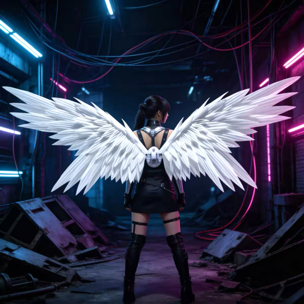 Motorized Angel Wings