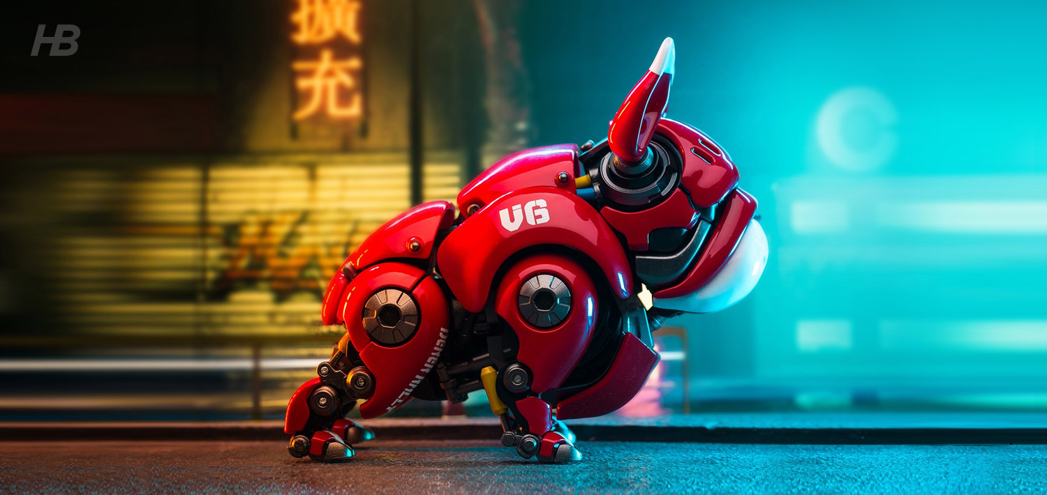 Cute Pet Mechanical Bulldog - Mechanic Beast RAMBLER - YouTube