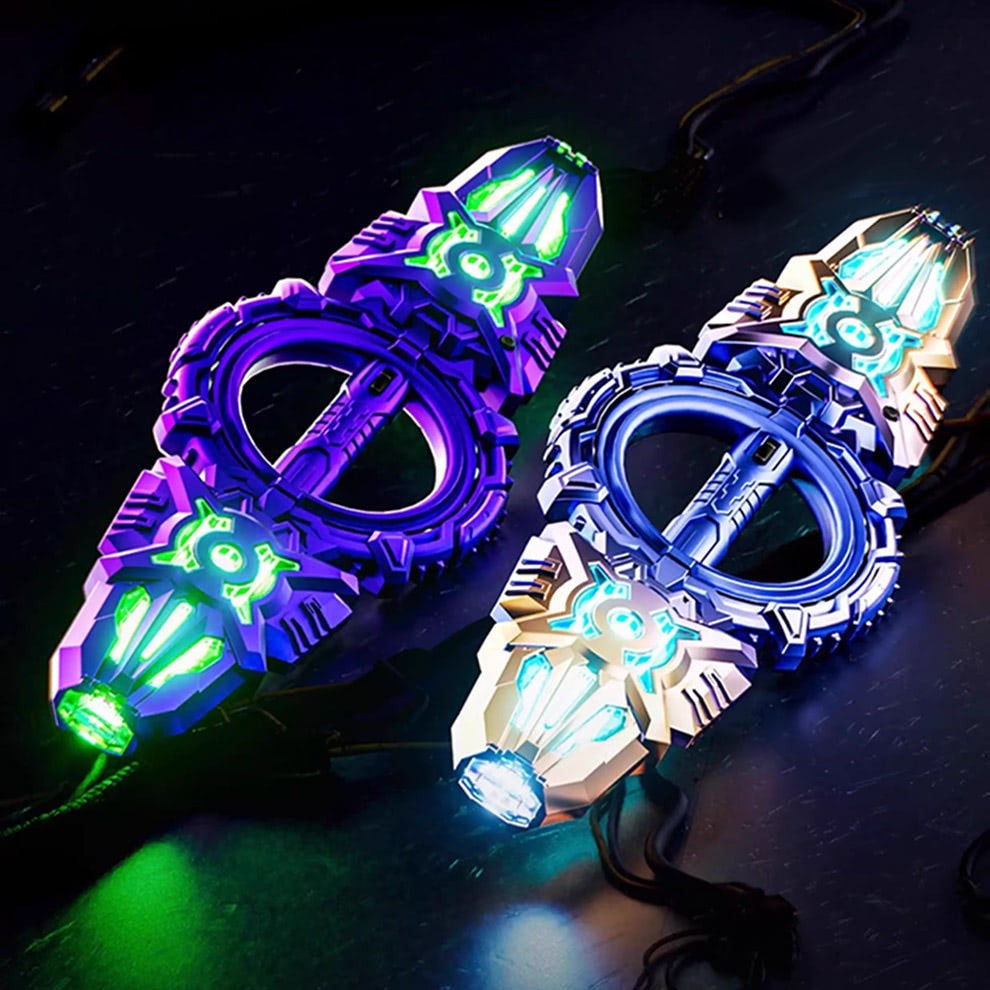 Rotating Double-Edge Sword