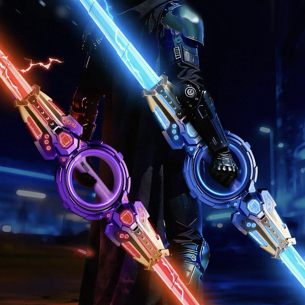 Spiral Double-Edge Lightsaber