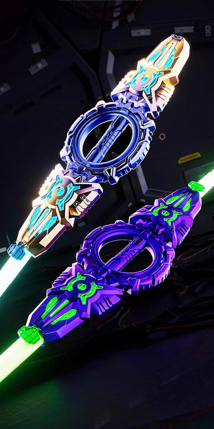Spiral Double-Edge Sword