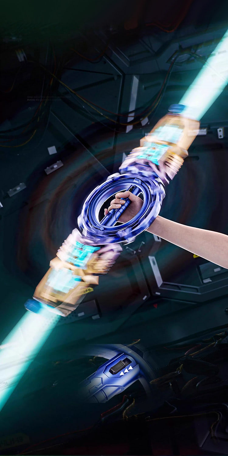 Spiral Double-Edge Sword