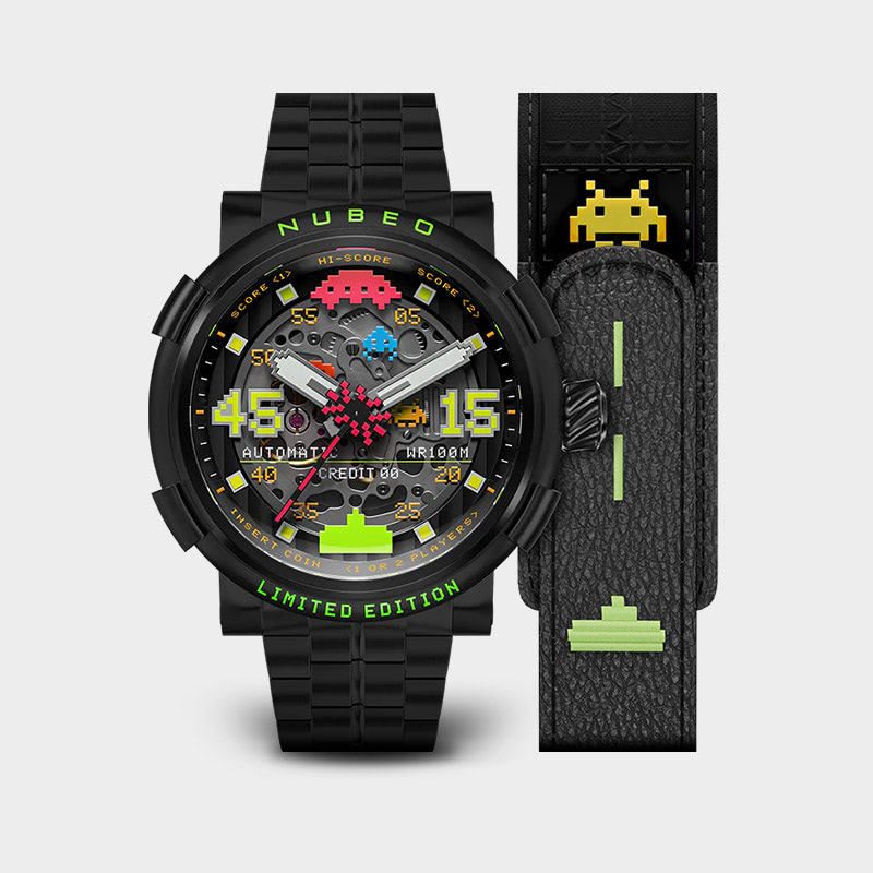 Space Invaders Watch