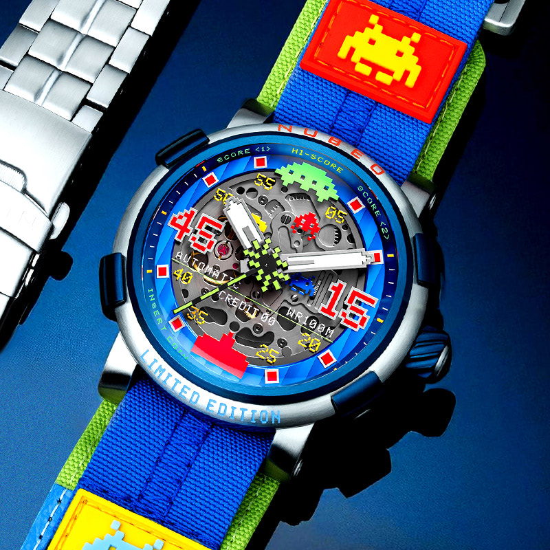 Space Invaders Watch