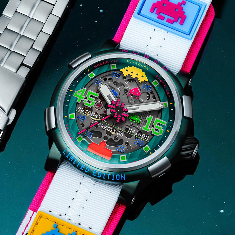 Space Invaders Watch