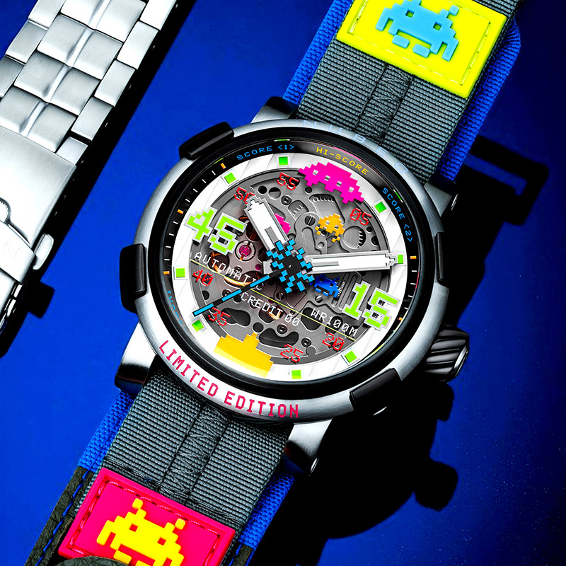 Space Invaders Watch