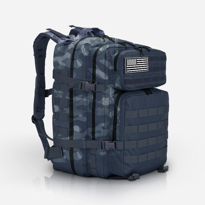 Blue Camouflage Tactical Backpack