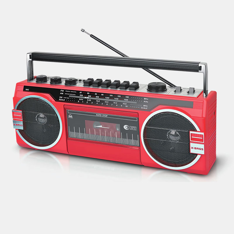 80s Boombox Music Player